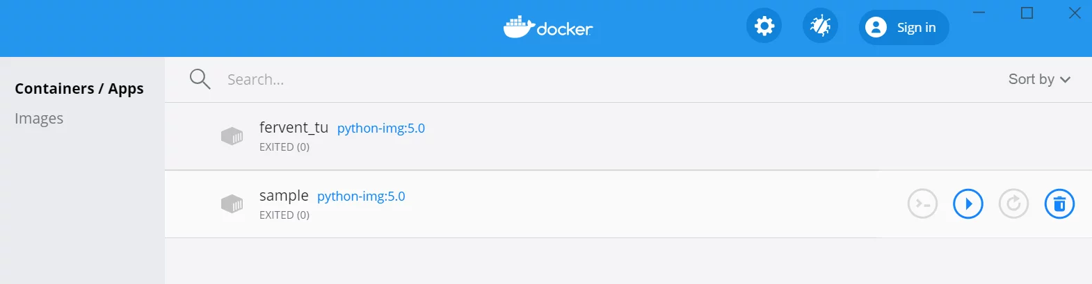 Индивидуальный Docker контейнер<br>
