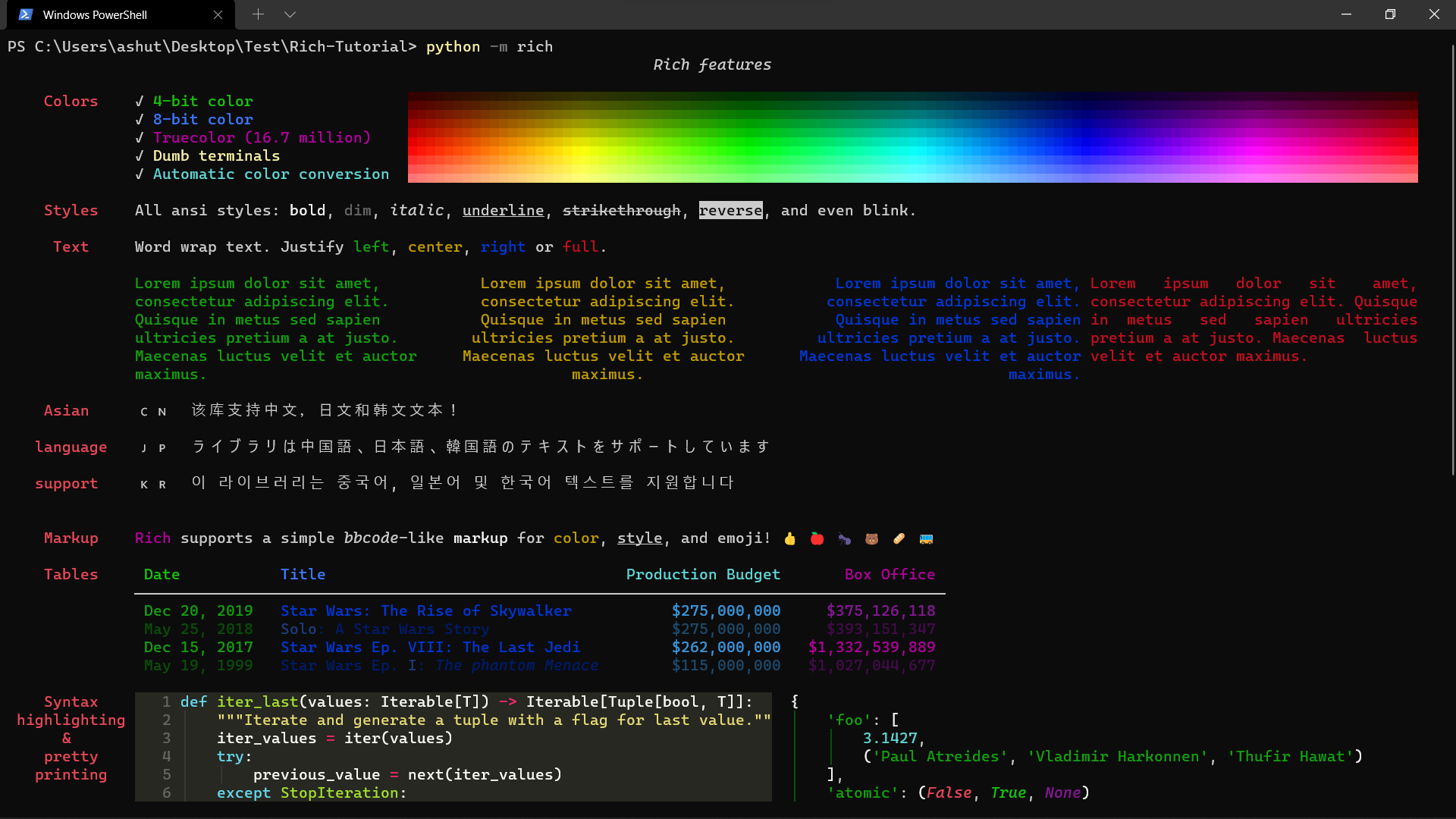 Rich library. Пайтон консоль. Rich Python. Python Console log. Log в питоне.